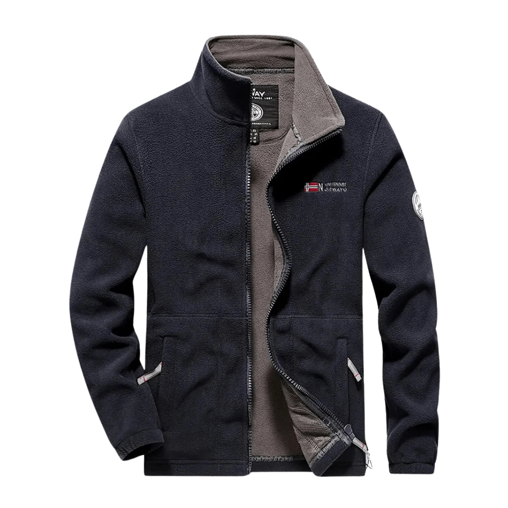 Men’s Winter Outdoor Jacket | Warm Zip Up Jacket