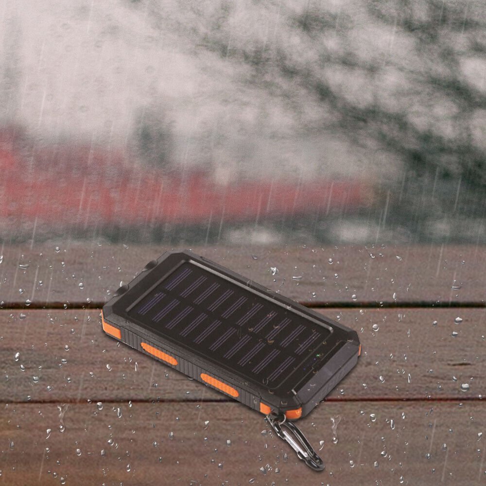 Solar Power Bank | Waterproof Portable Charger
