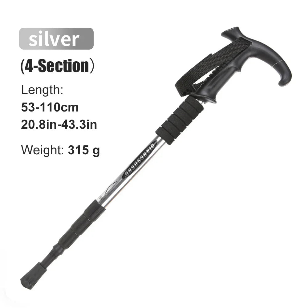 Adjustable Lightweight Trekking Pole for Hiking and Walking