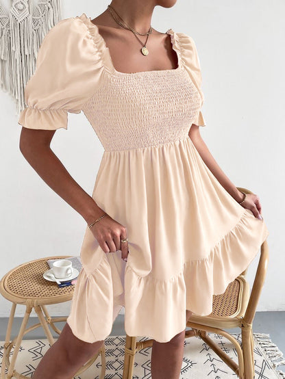 Fringe Summer Dress in Lightweight Fabric Perfect for Warmer Weather