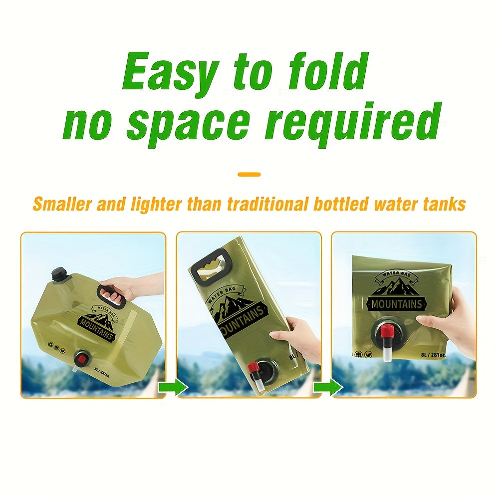 Foldable Water Bag | Portable Outdoor Camping Container