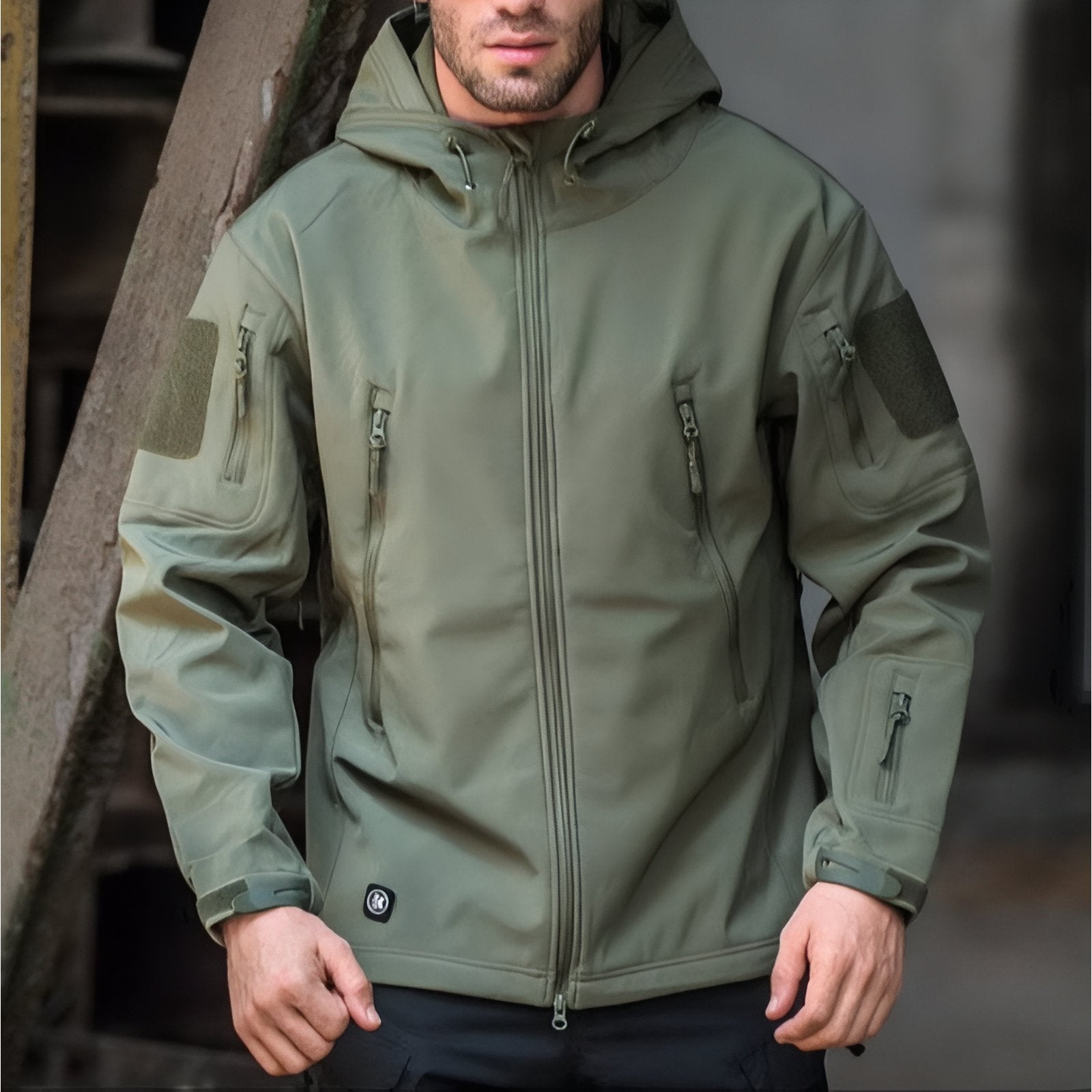 Men’s Winter Tactical Jacket | Outdoor Hooded Jacket