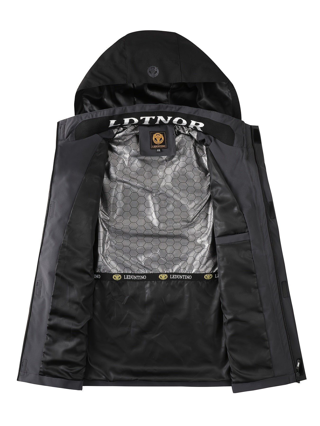 Hooded Winter Jacket for Men | Outdoor Waterproof Ski Style