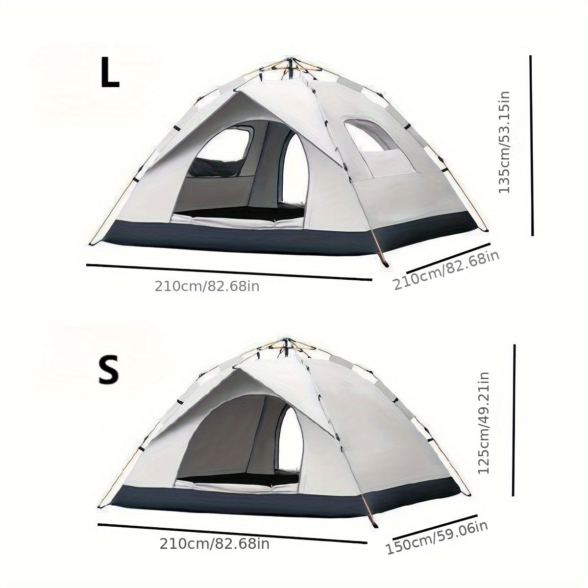 Automatic Pop-Up Camping Tent | Outdoor Family Shelter