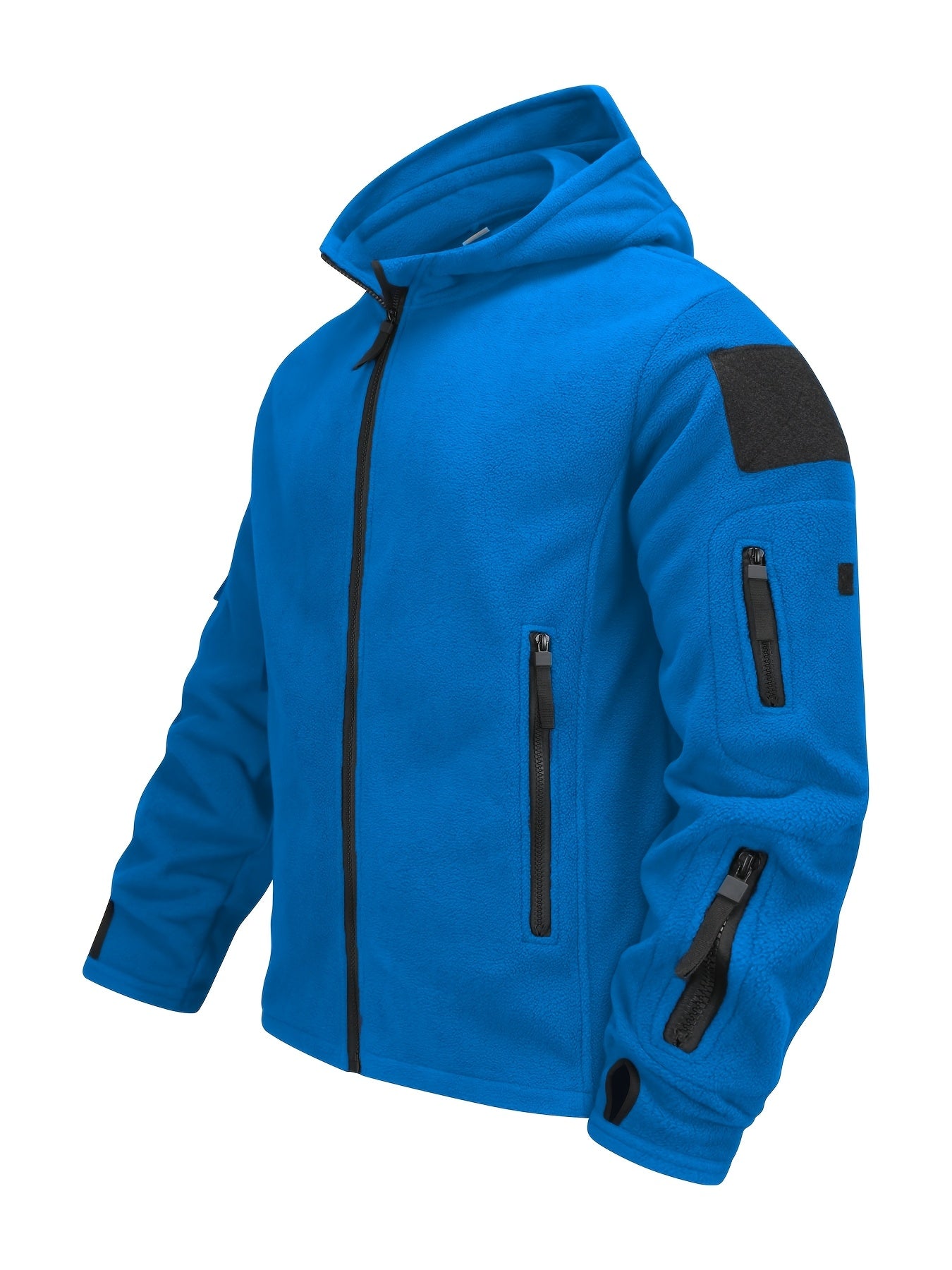 Men’s Winter Fleece Jacket | Tactical Hooded Outdoor Jacket