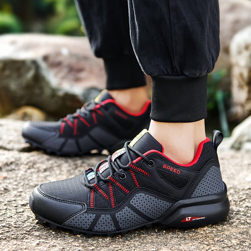 Men’s Trekking Hiking Shoes | Outdoor Non-Slip Running Sneakers