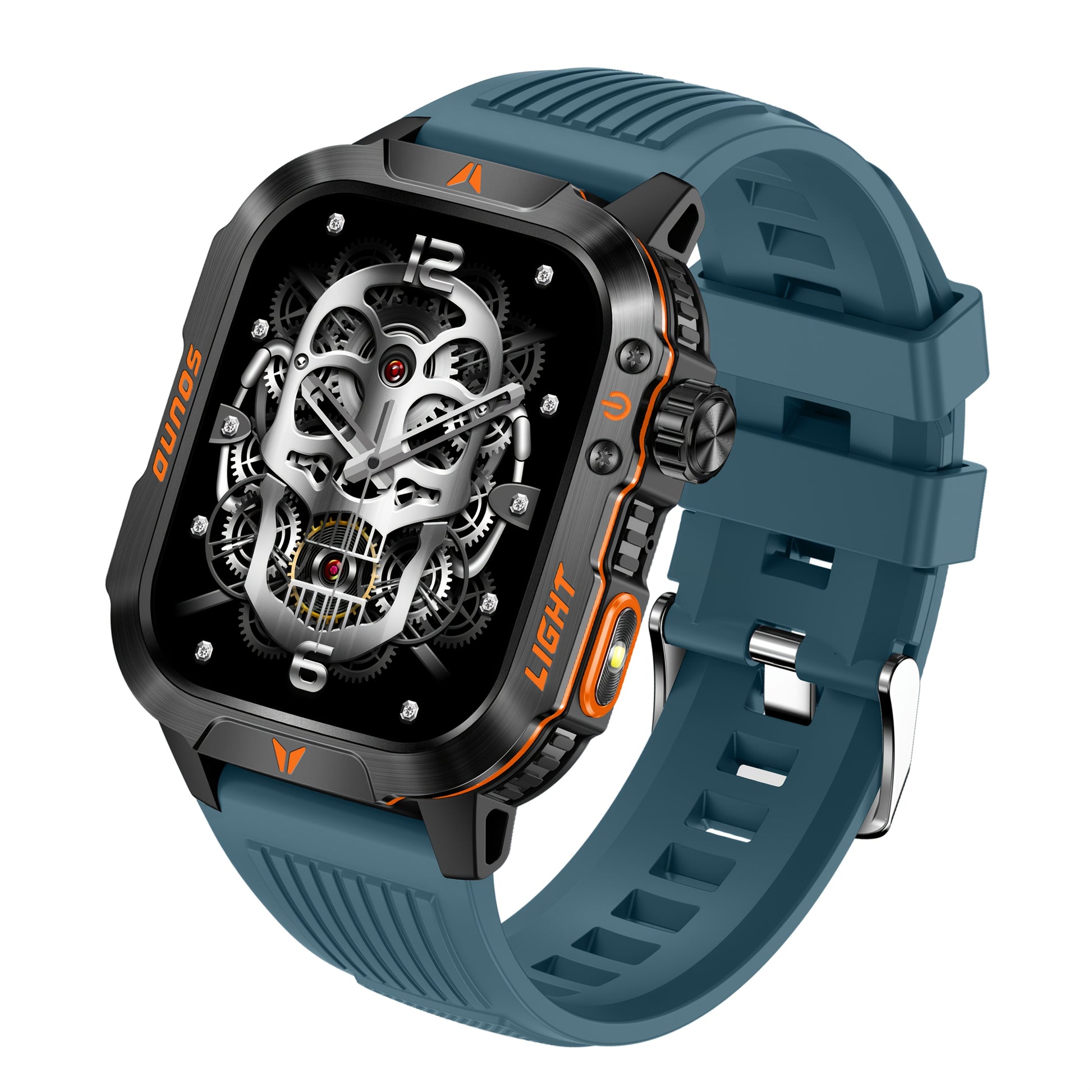 Men’s Sports Hiking Smartwatch | Multifunction Compass and Flashlight