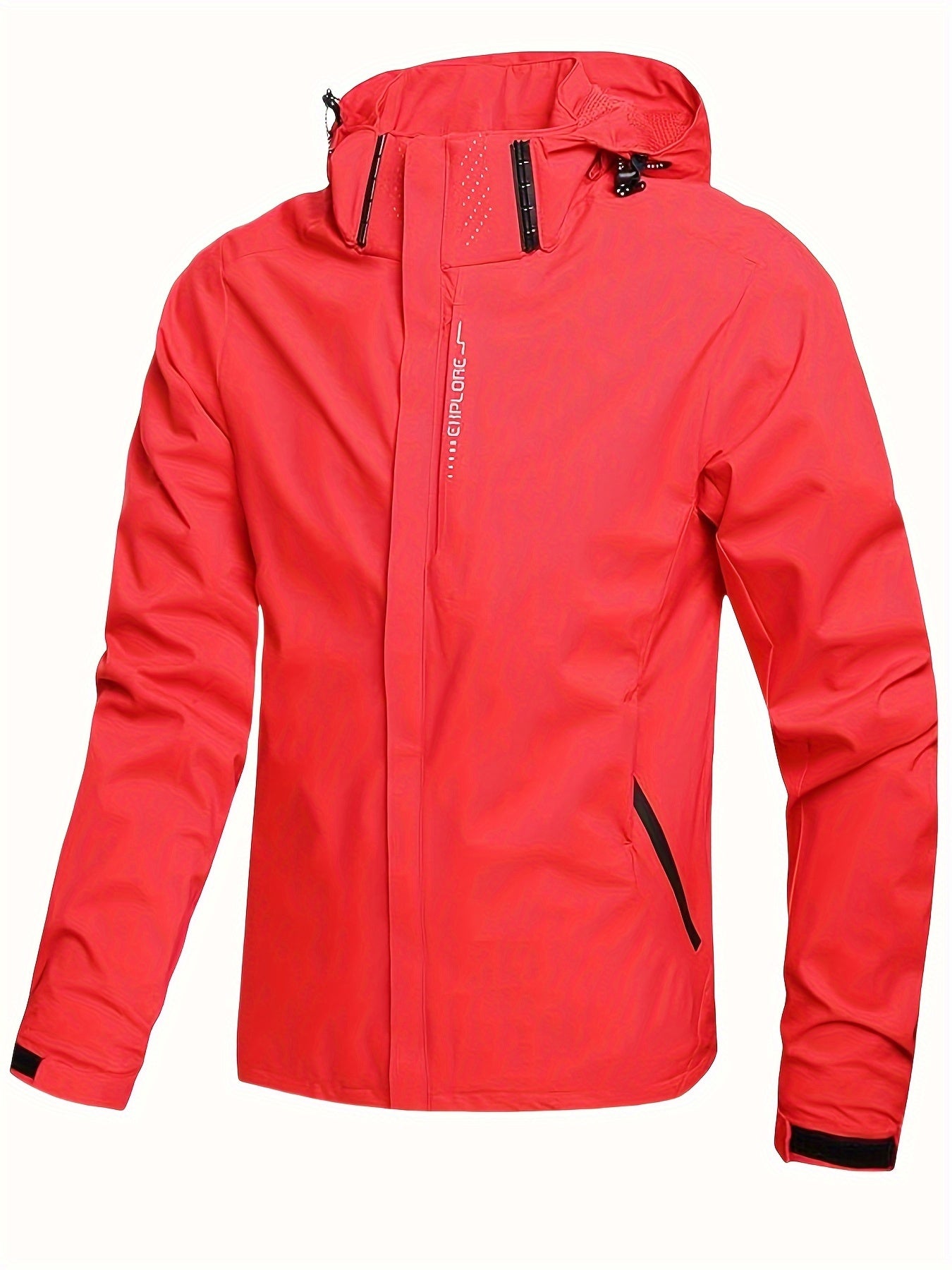 Men’s Casual Zip-Up Jacket | Outdoor Windbreaker Design