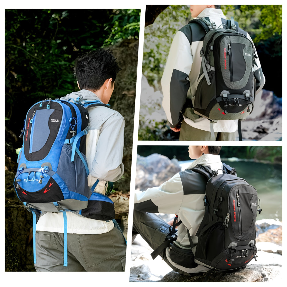 Trekking and Camping Backpack | Durable Outdoor Gear Pack