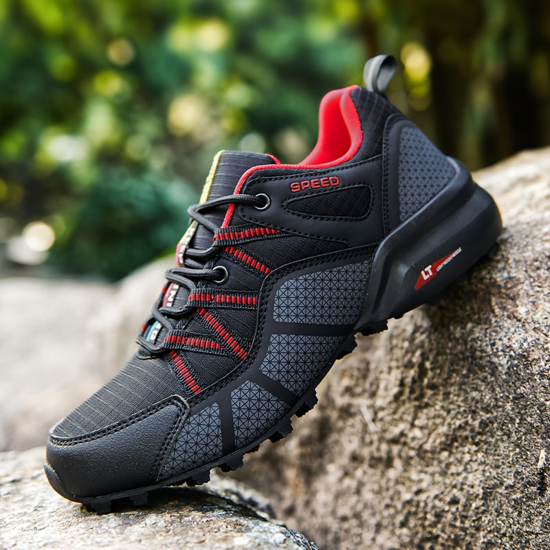 Men’s Trekking Hiking Shoes | Outdoor Non-Slip Running Sneakers