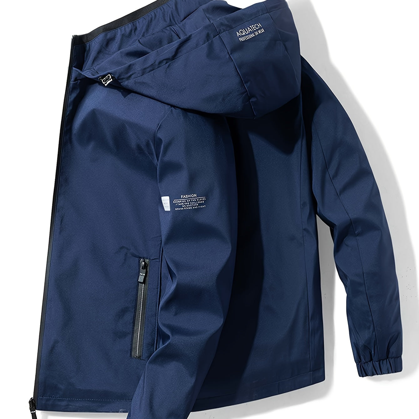 Men’s Casual Zip-Up Jacket | Hooded Outdoor Style
