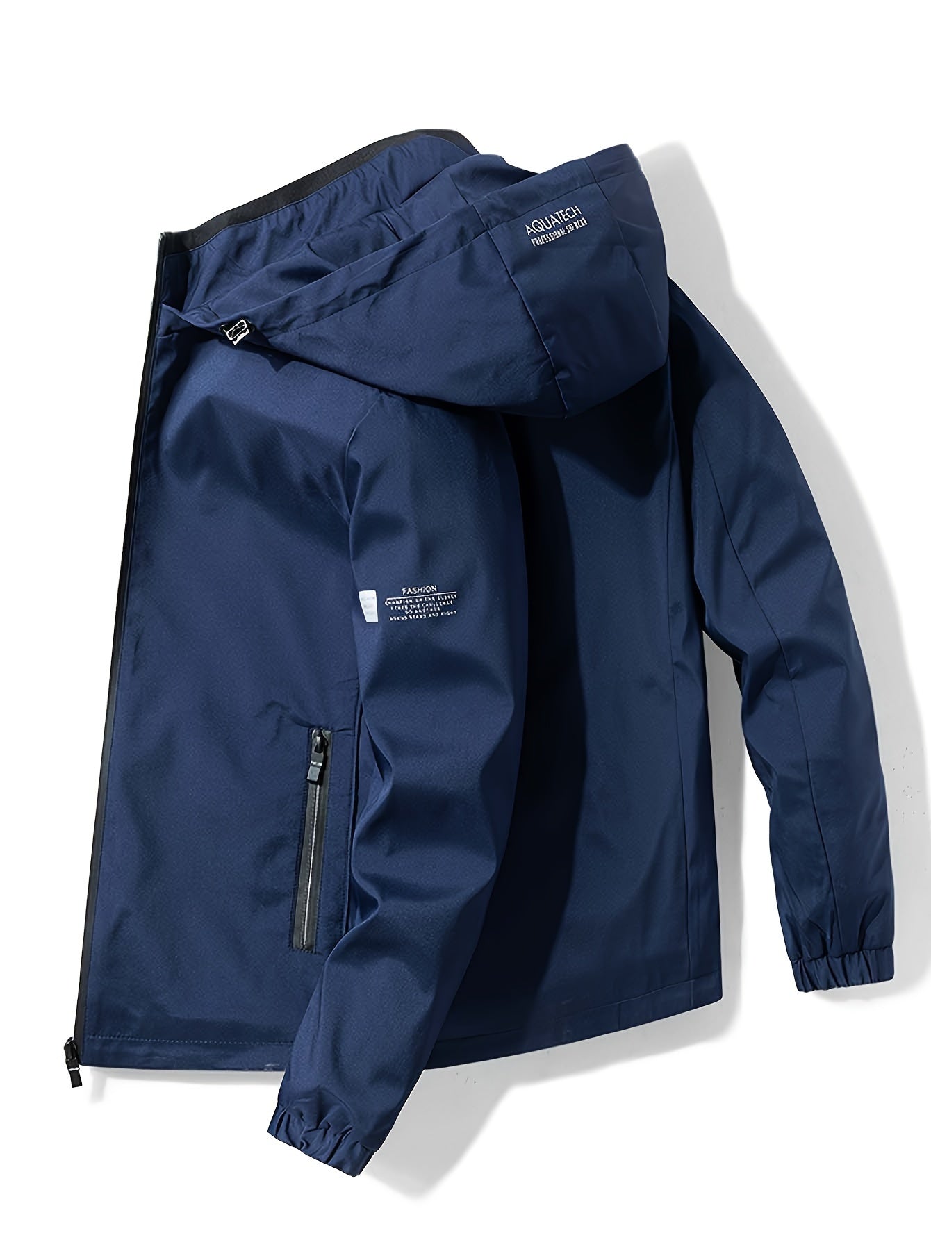 Men’s Casual Zip-Up Jacket | Hooded Outdoor Style