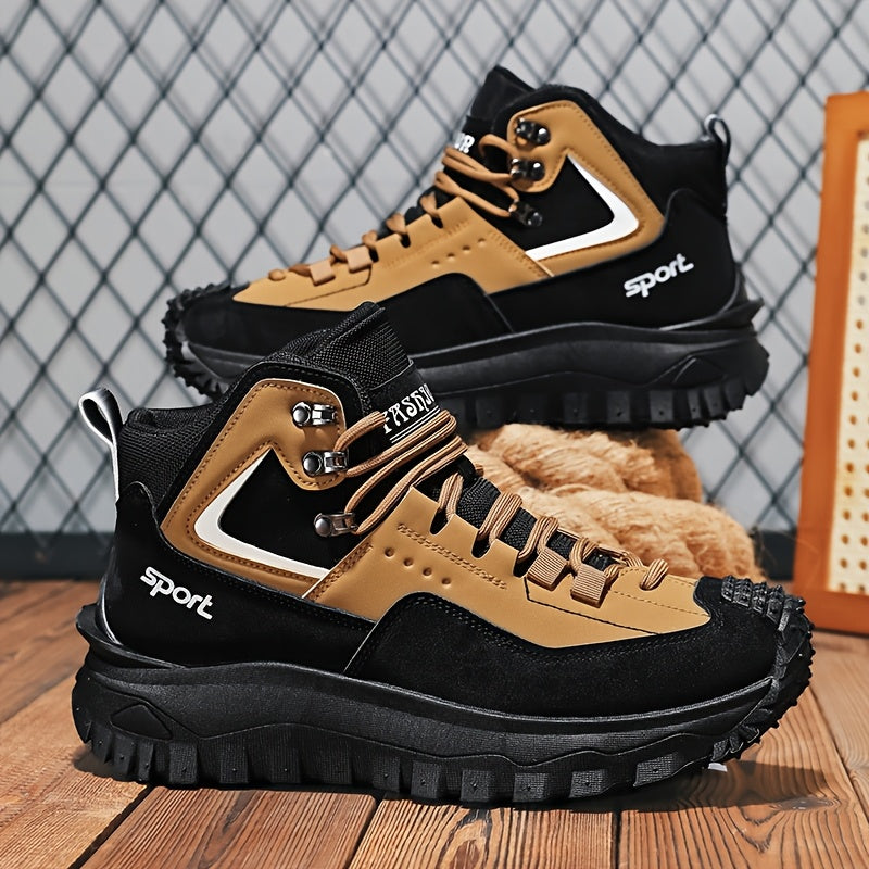 Men’s Hiking Boots | Non-Slip Outdoor Trail Footwear