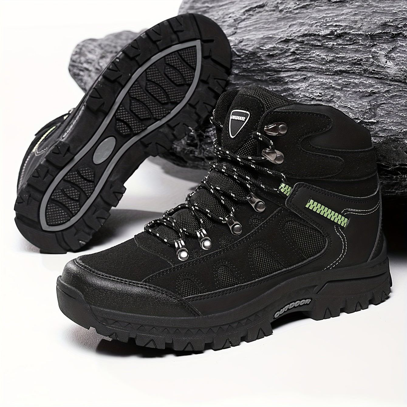 Men’s Outdoor Boots | Non-Slip Trekking and Camping Shoes
