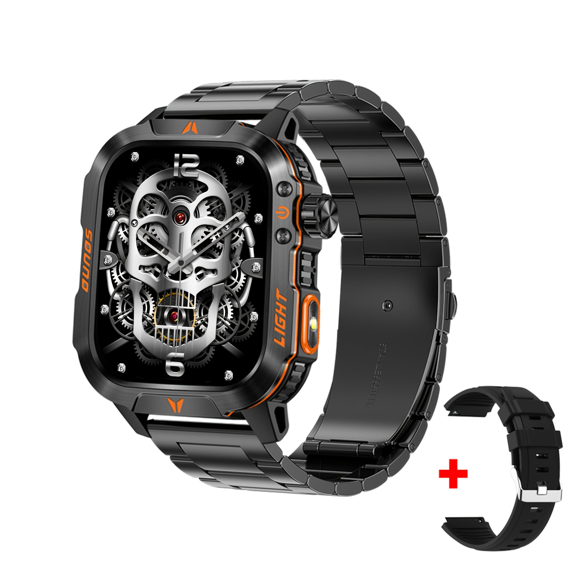 Men’s Sports Hiking Smartwatch | Multifunction Compass and Flashlight