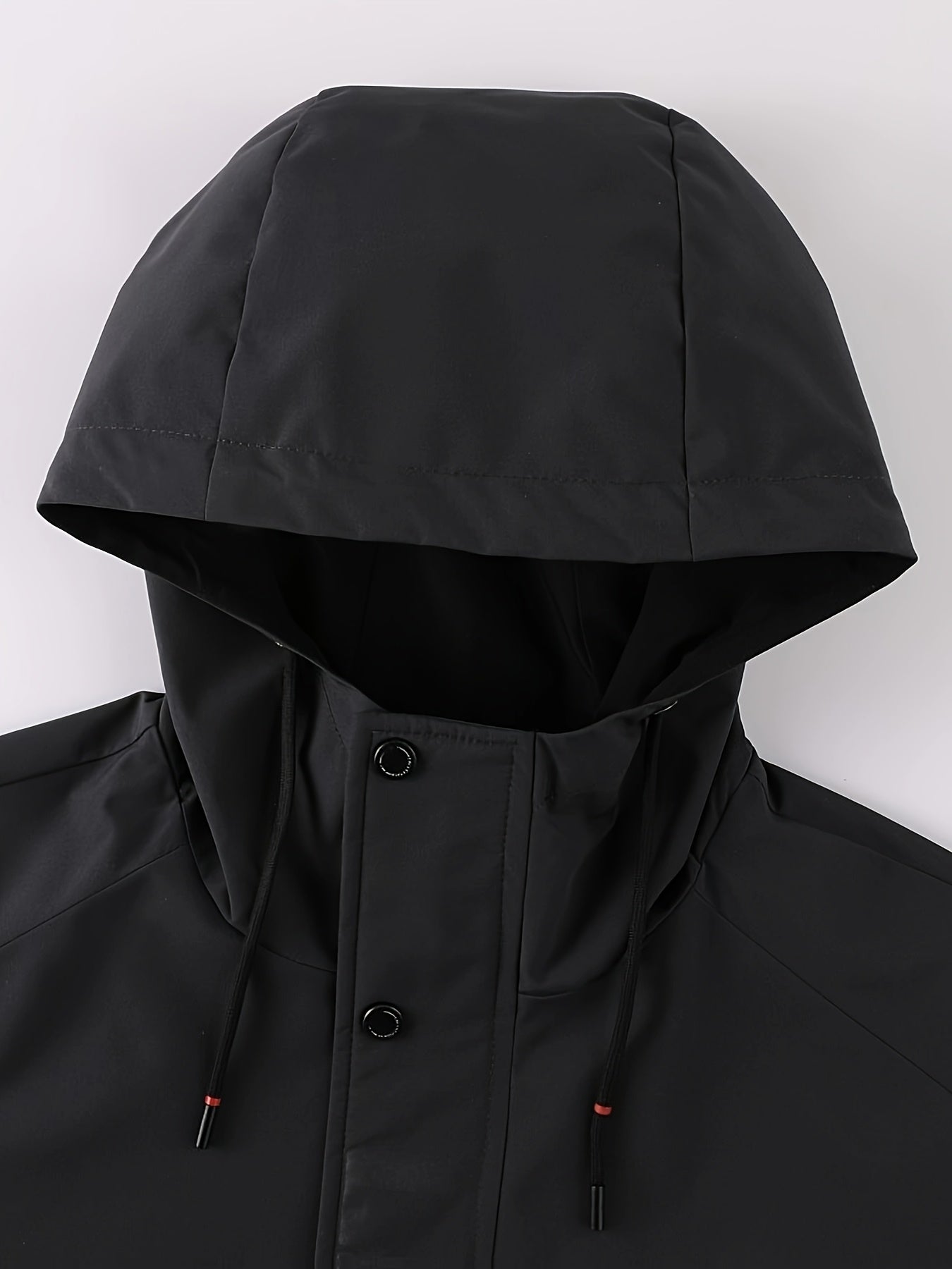Men’s Outdoor Hooded Jacket | Windproof Zip-Up Design