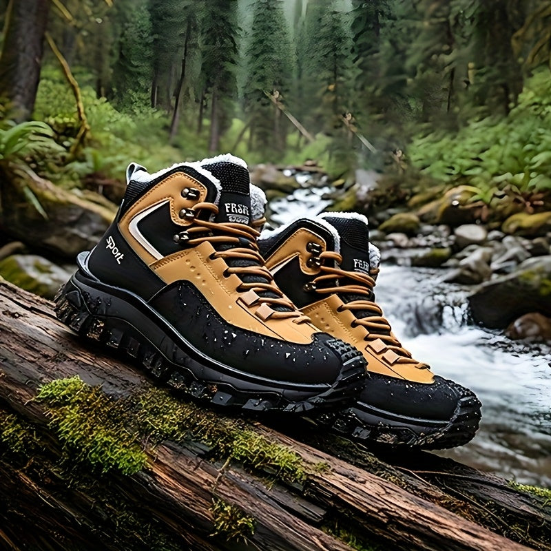Men’s Hiking Boots | Non-Slip Outdoor Trail Footwear