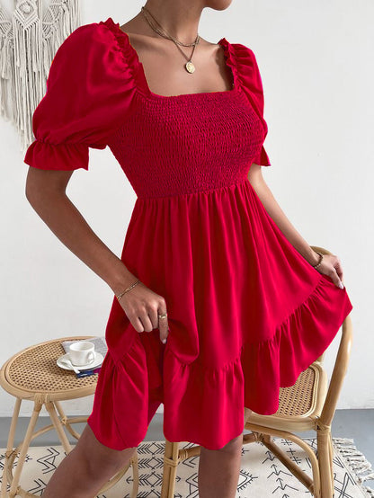 Fringe Summer Dress in Lightweight Fabric Perfect for Warmer Weather