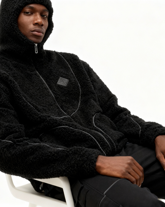 Cloud Lamb Wool Vintage Streetwear Hoodie